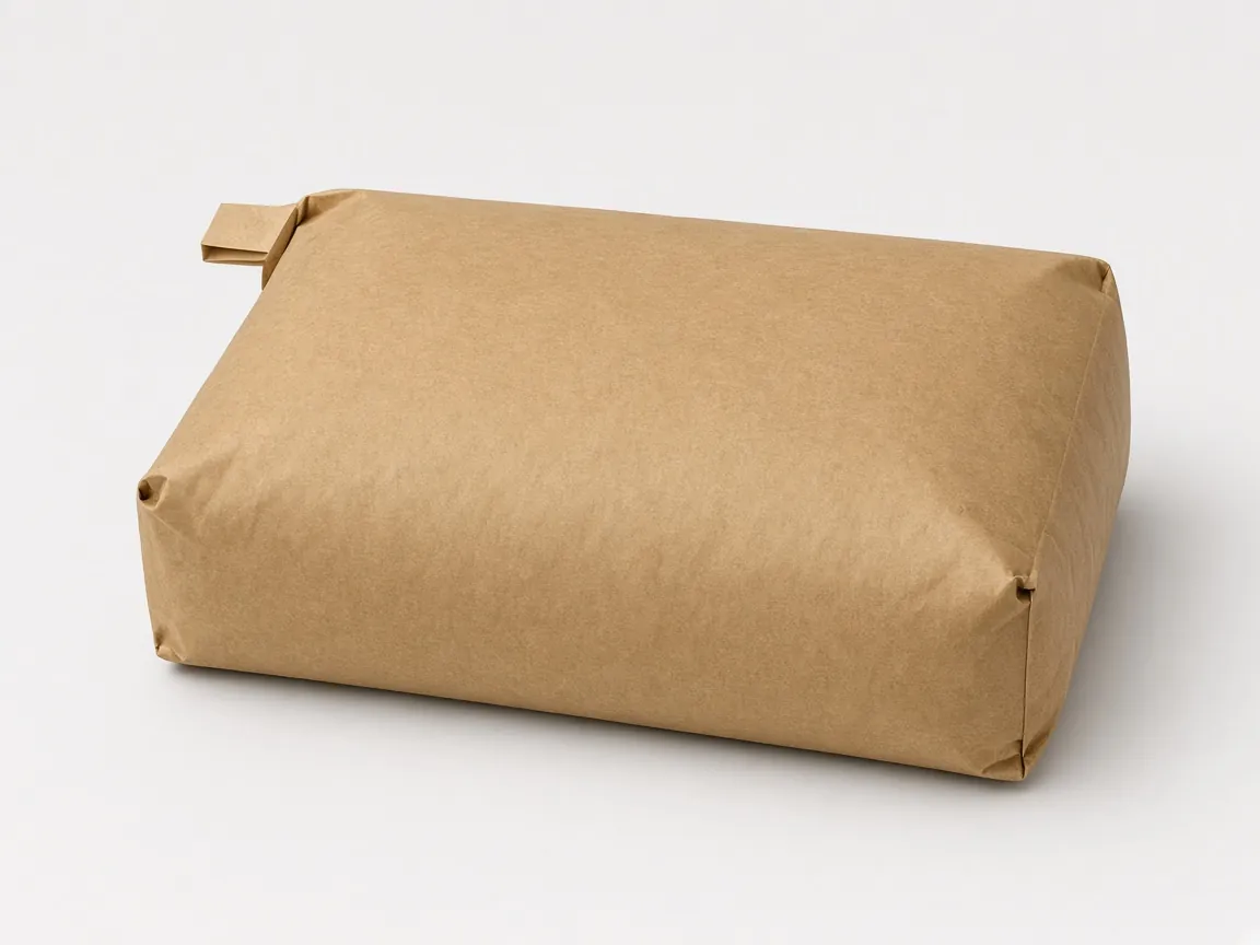 Sac ciment à valve vide